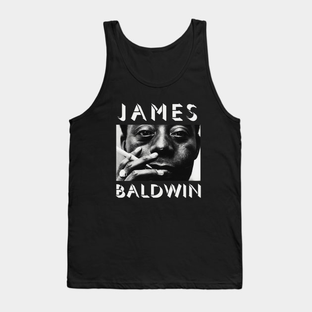 Copy of James Baldwin portrait Tank Top by artbleed